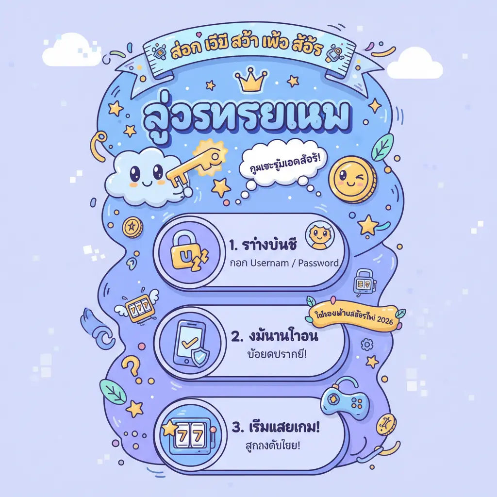 สอน วิธี เข้า เว็บ สล็อต - ยูสเซอร์เนม