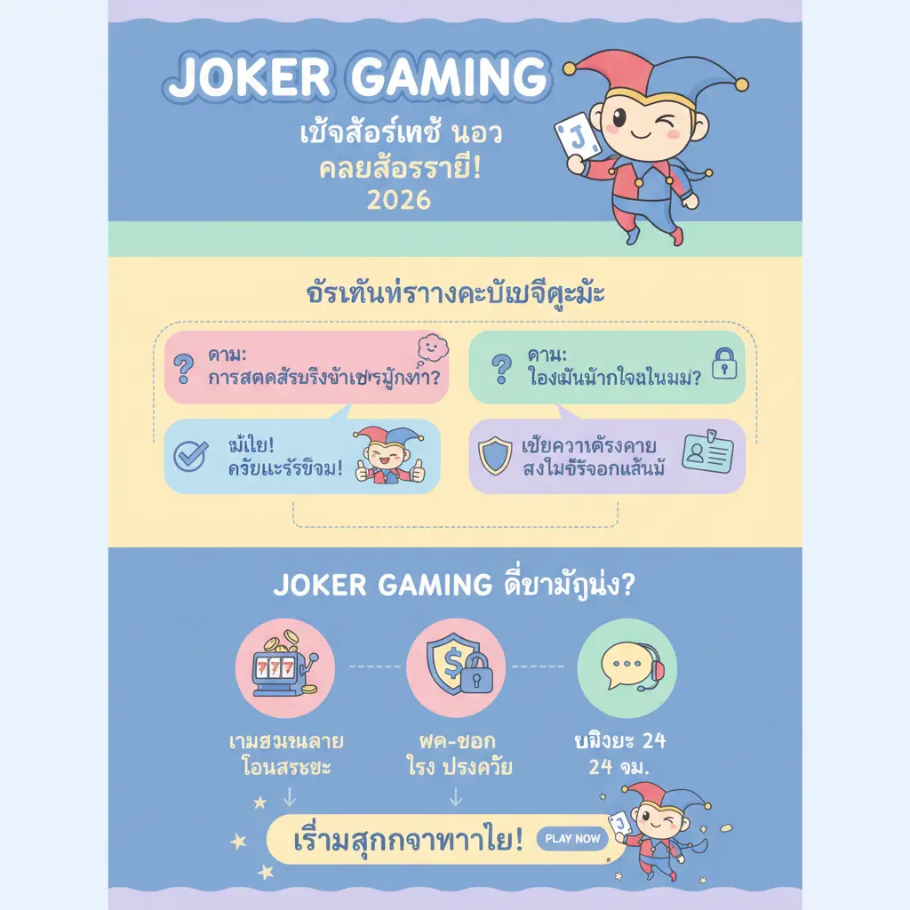เว็บสล็อตแท้ นอก - Joker Gaming