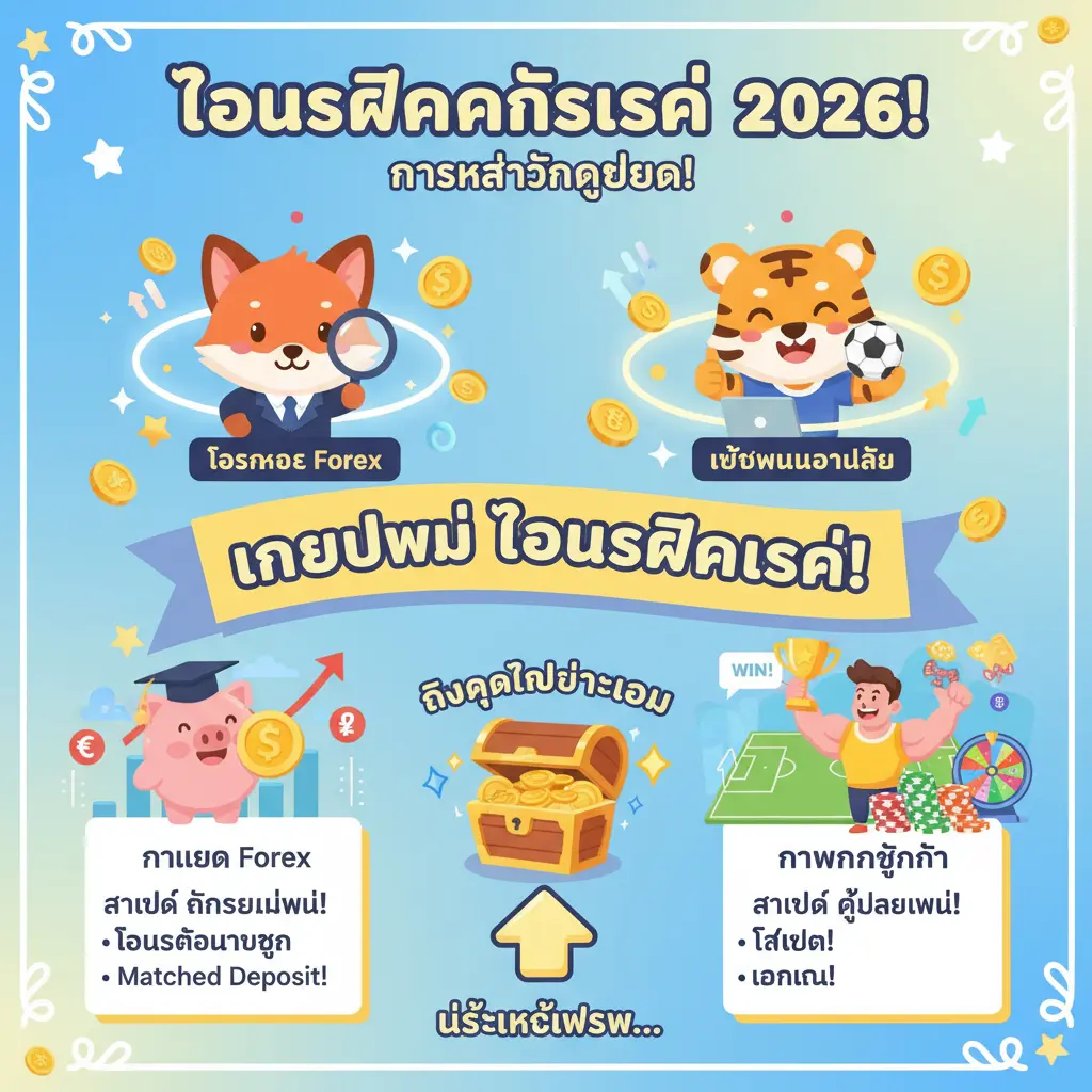 โบนัสฝากครั้งแรก - การเทรด Forex