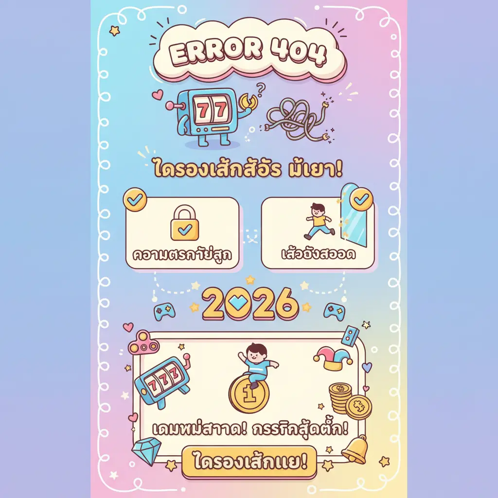 ทดลองเล่นสลอต - Error 404