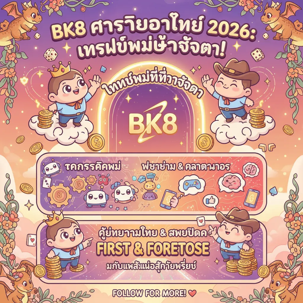 คาสิโนออนไลน์ 2026 - BK8