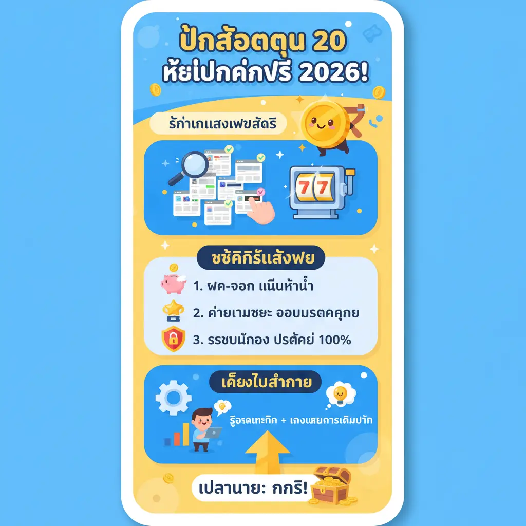 วิธี ปั่นสล็อตทุน 20 - เกมสล็อต